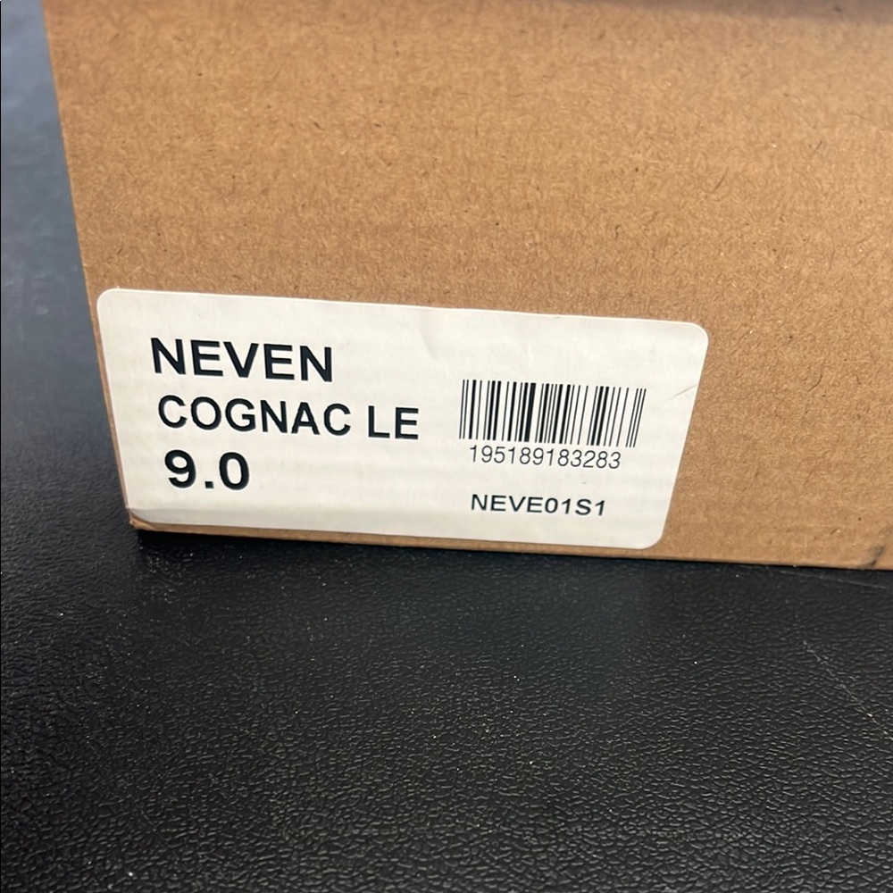 Steven Madden Neven Cognac Leather Boots